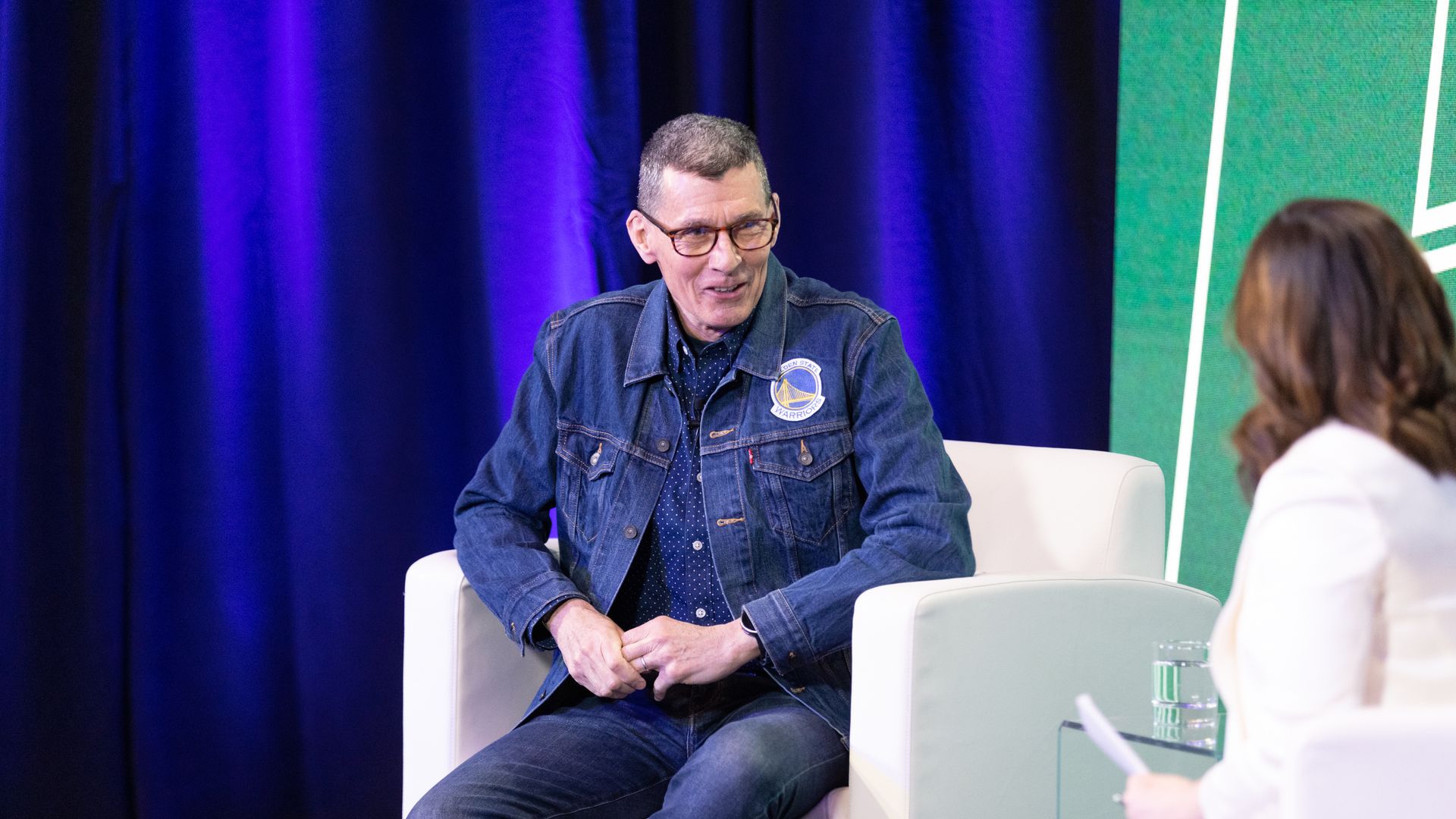 Levi Strauss CEO Chip Bergh speaks to Axios' Hope King