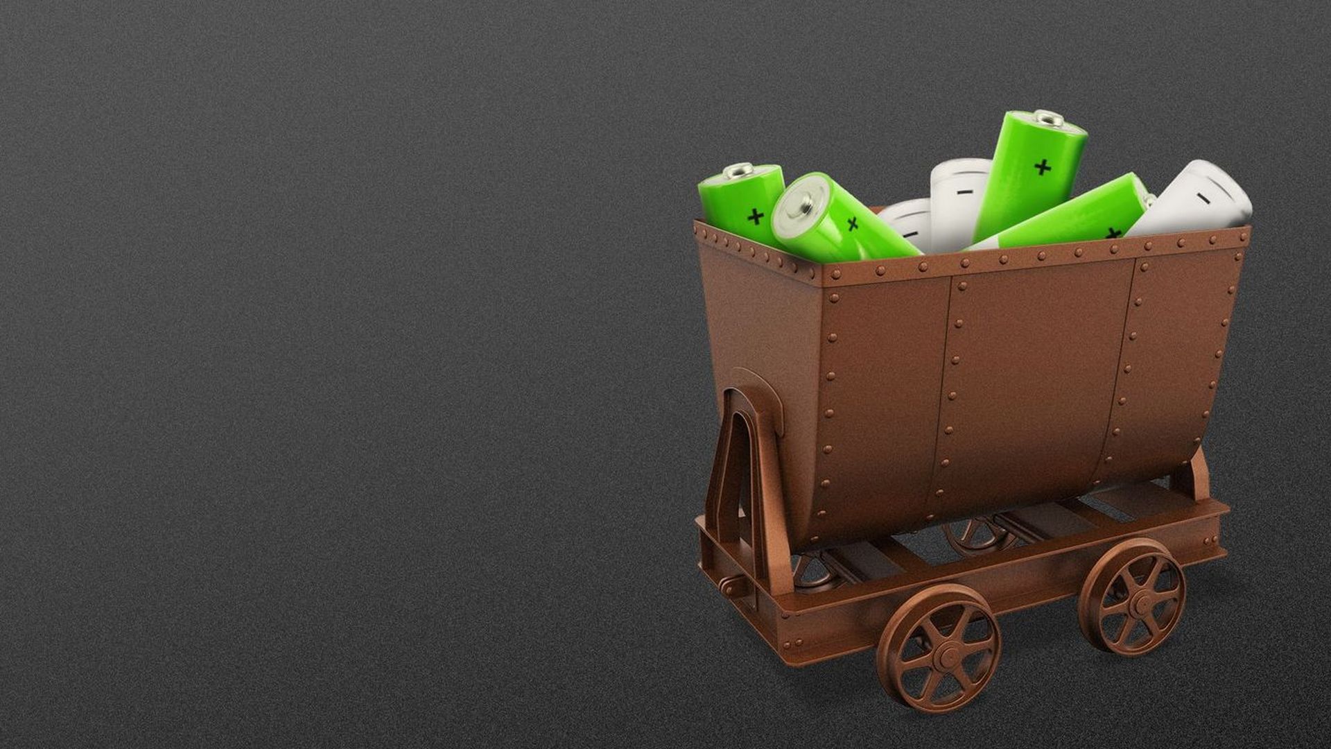 Batteries that use graphite.