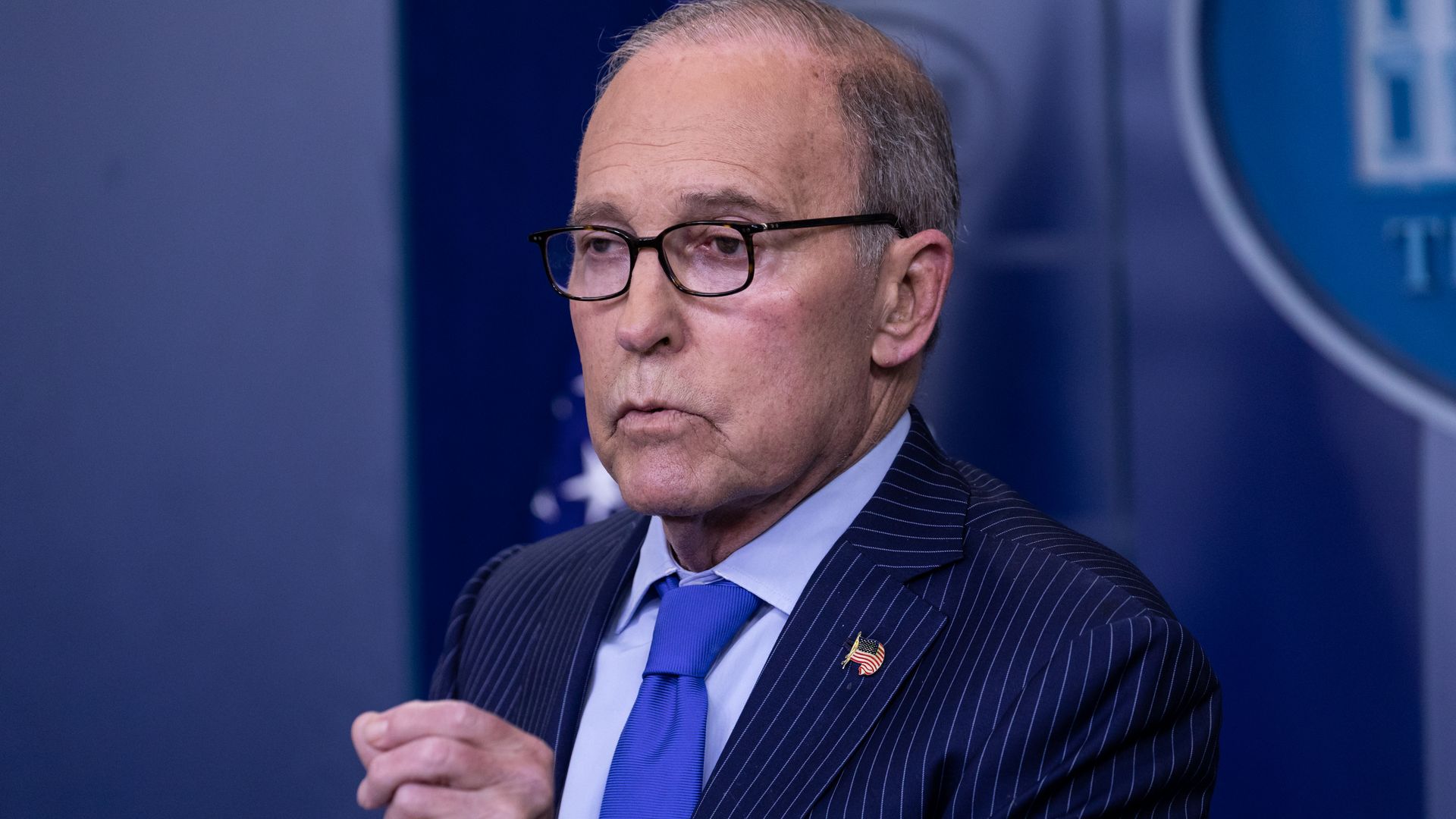 White House economic advisor Larry Kudlow.