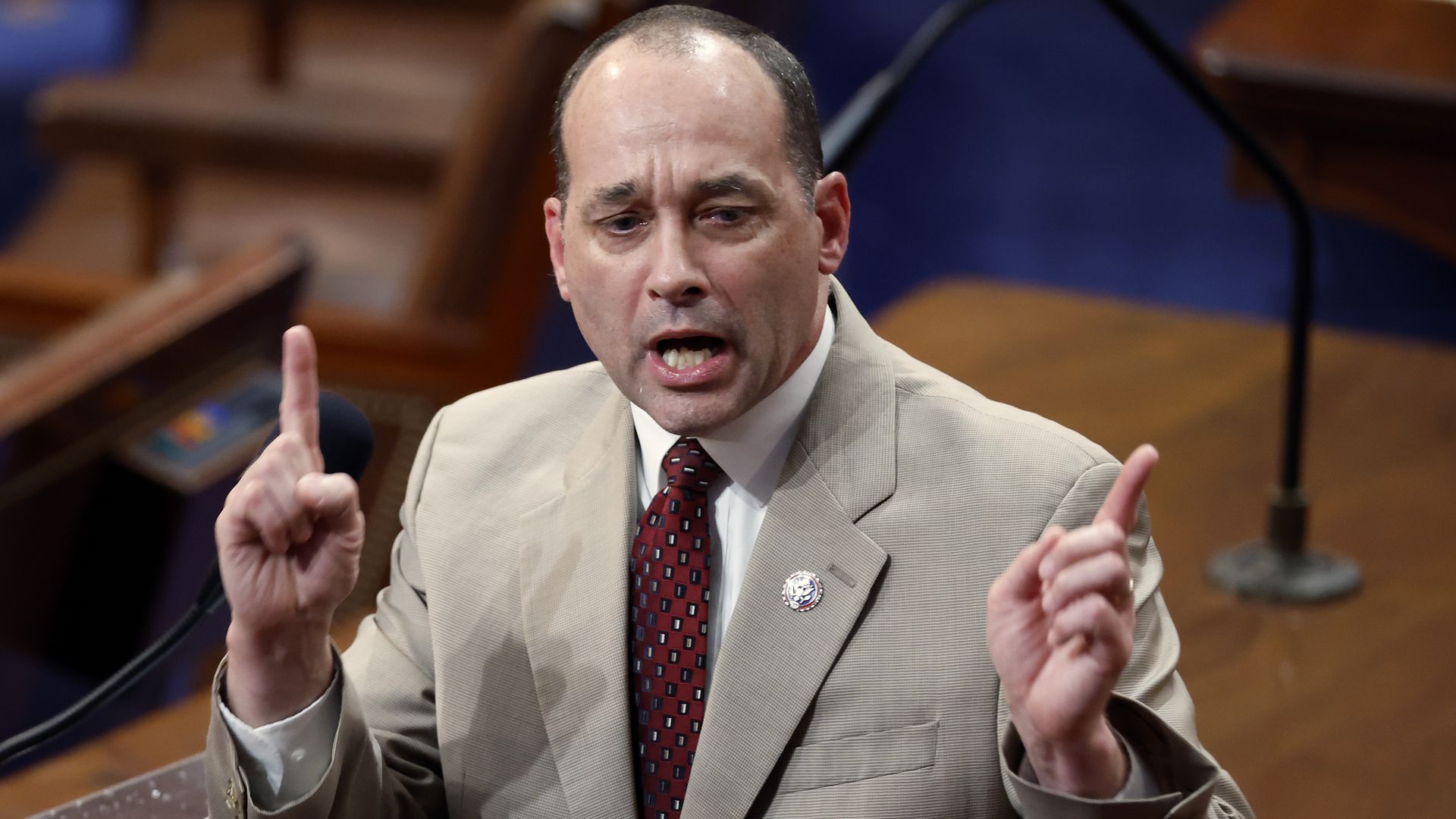 Congressman Bob Good speaks on the House floor