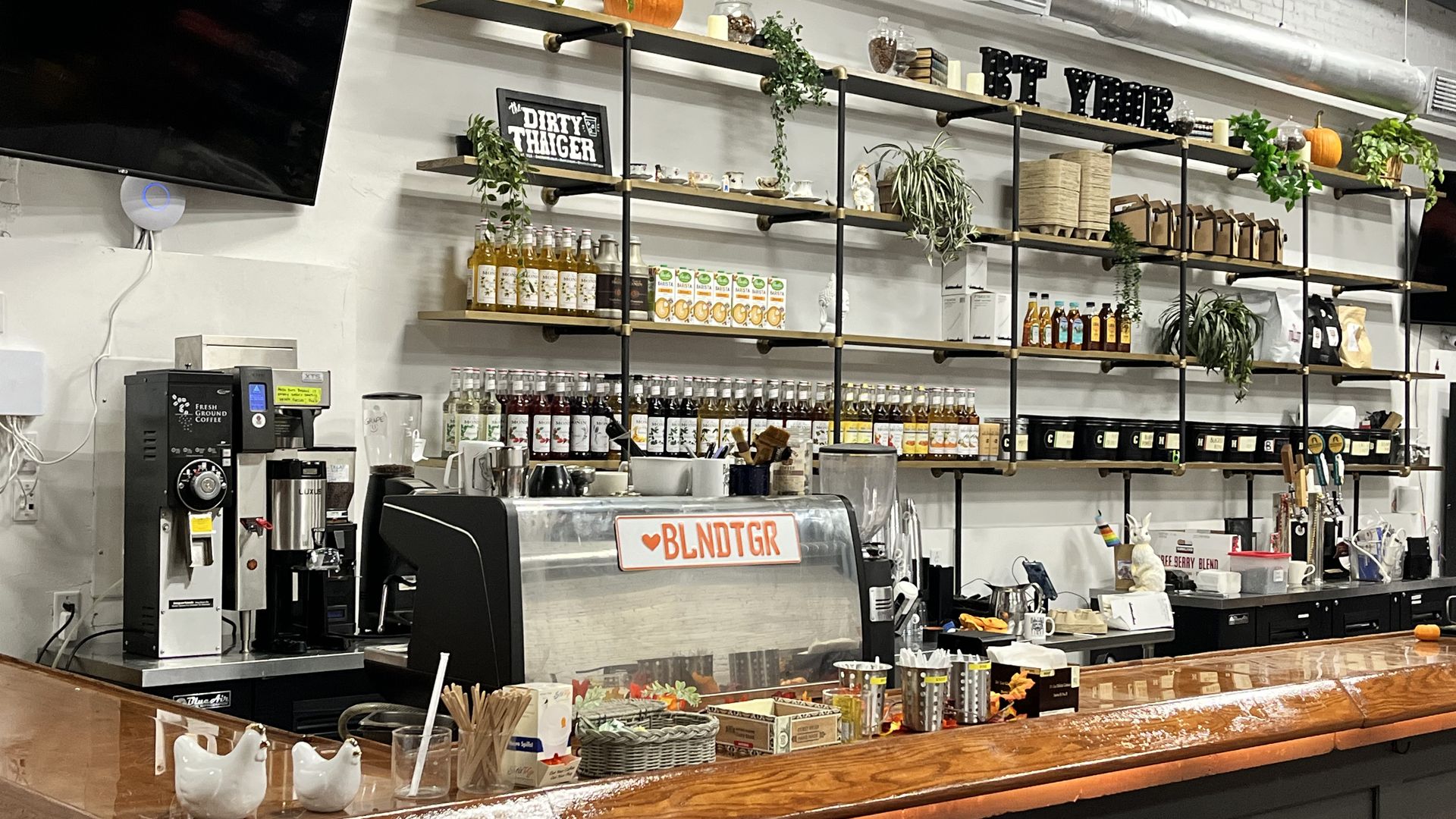 The Blind Tiger coffee bar