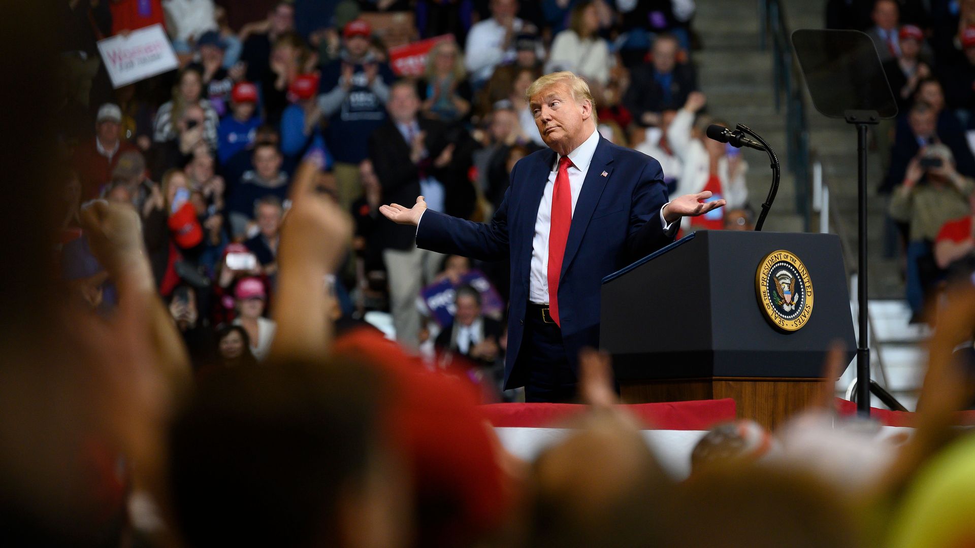 Donald Trump, the luckiest man