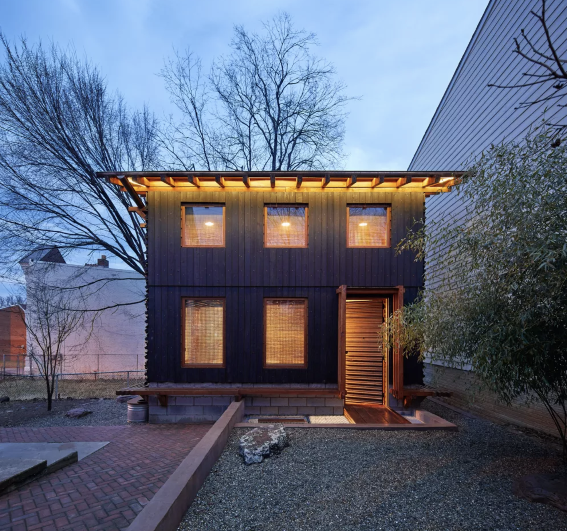 The all-bamboo Grass House in Washington, D.C.