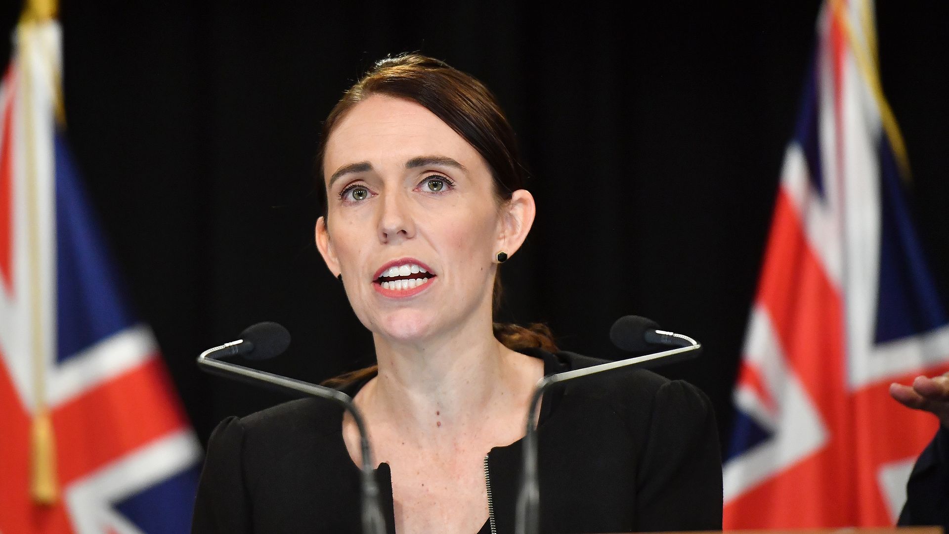 Jacinda Ardern has vowed to change the gun laws quickly.