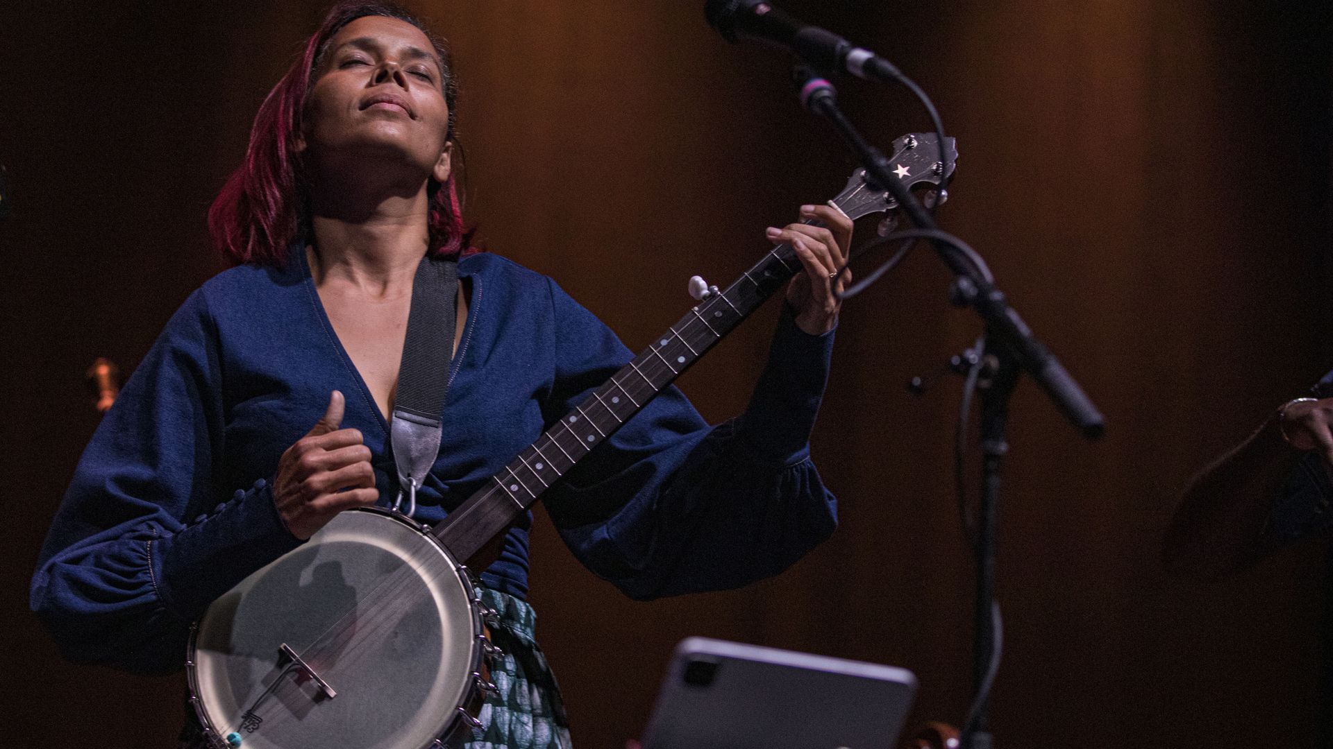 Rhiannon Giddens performs at The Observatory North Park in June in San Diego. 