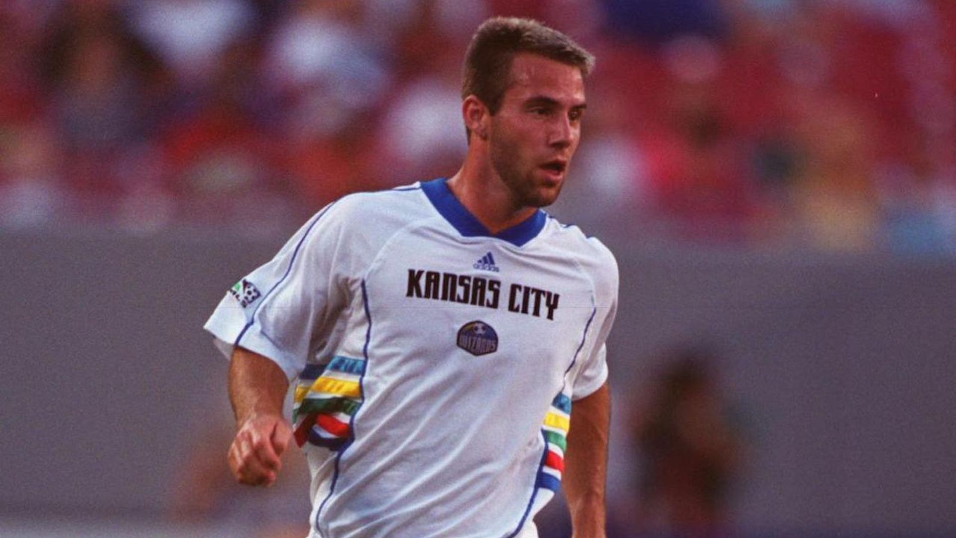 Scott Vermillion playing for the Kansas City Wizards in 1999.