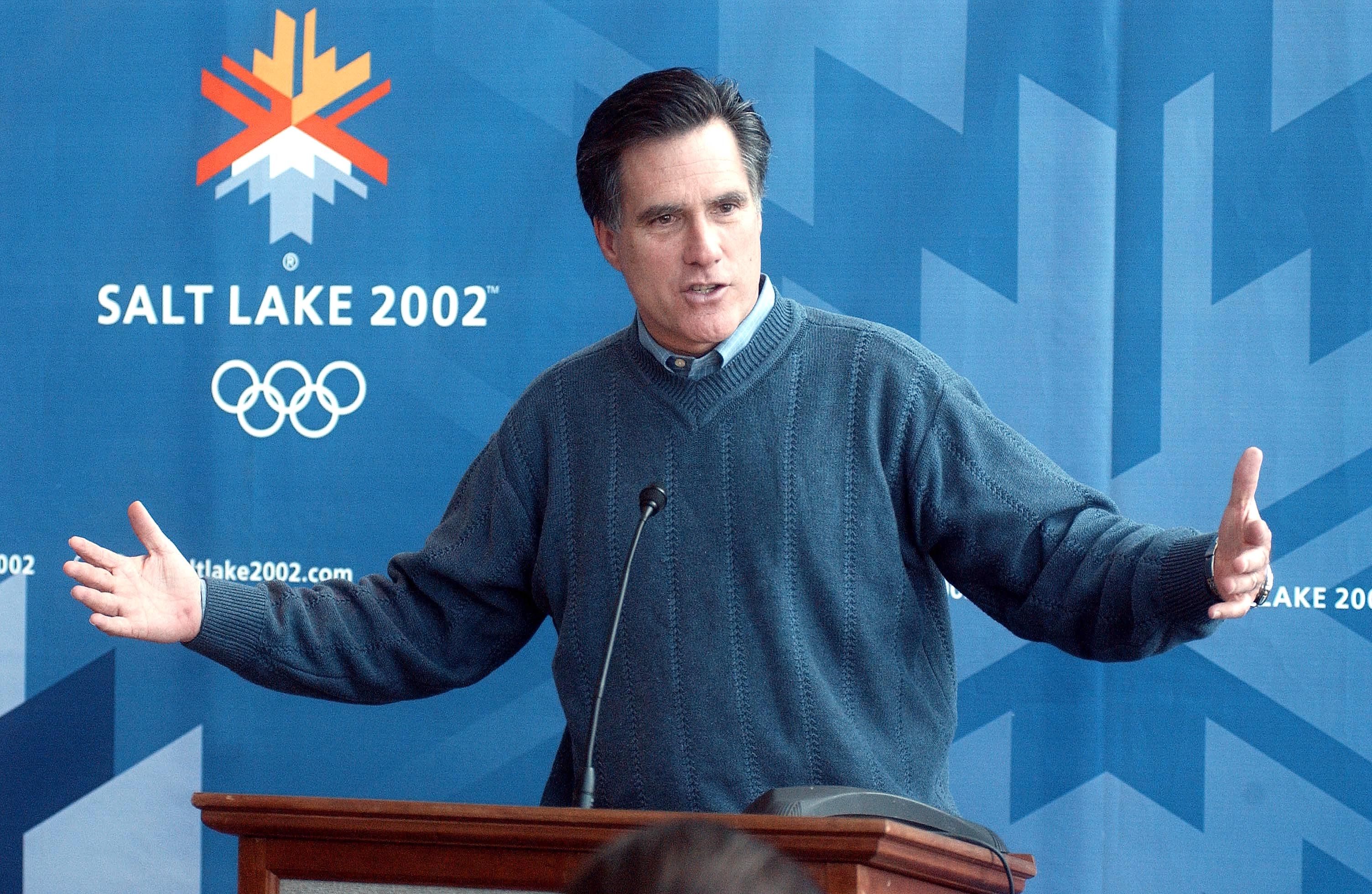 Mitt Romney in 2002.
