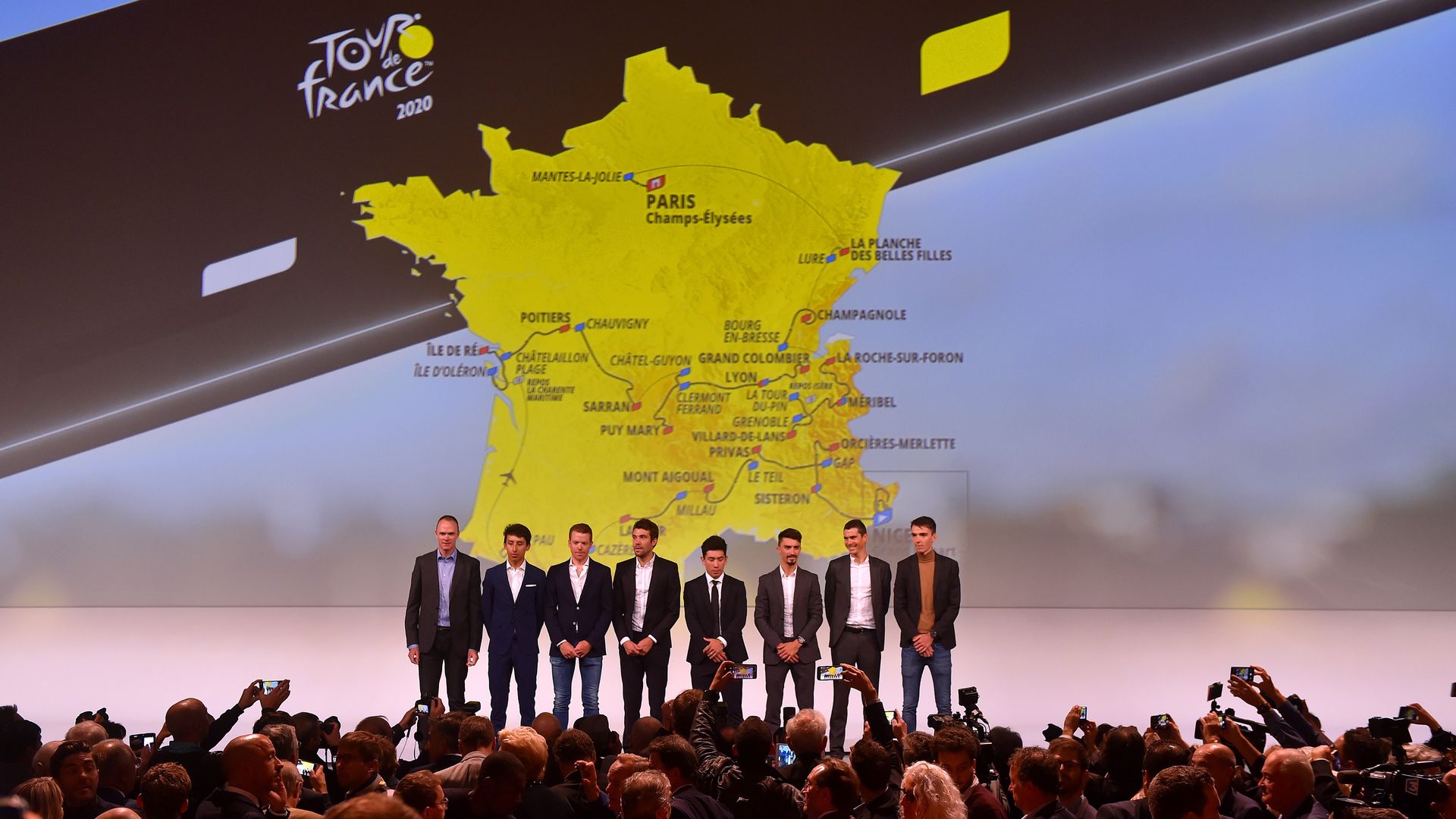 Tour de France 2020 route presentation