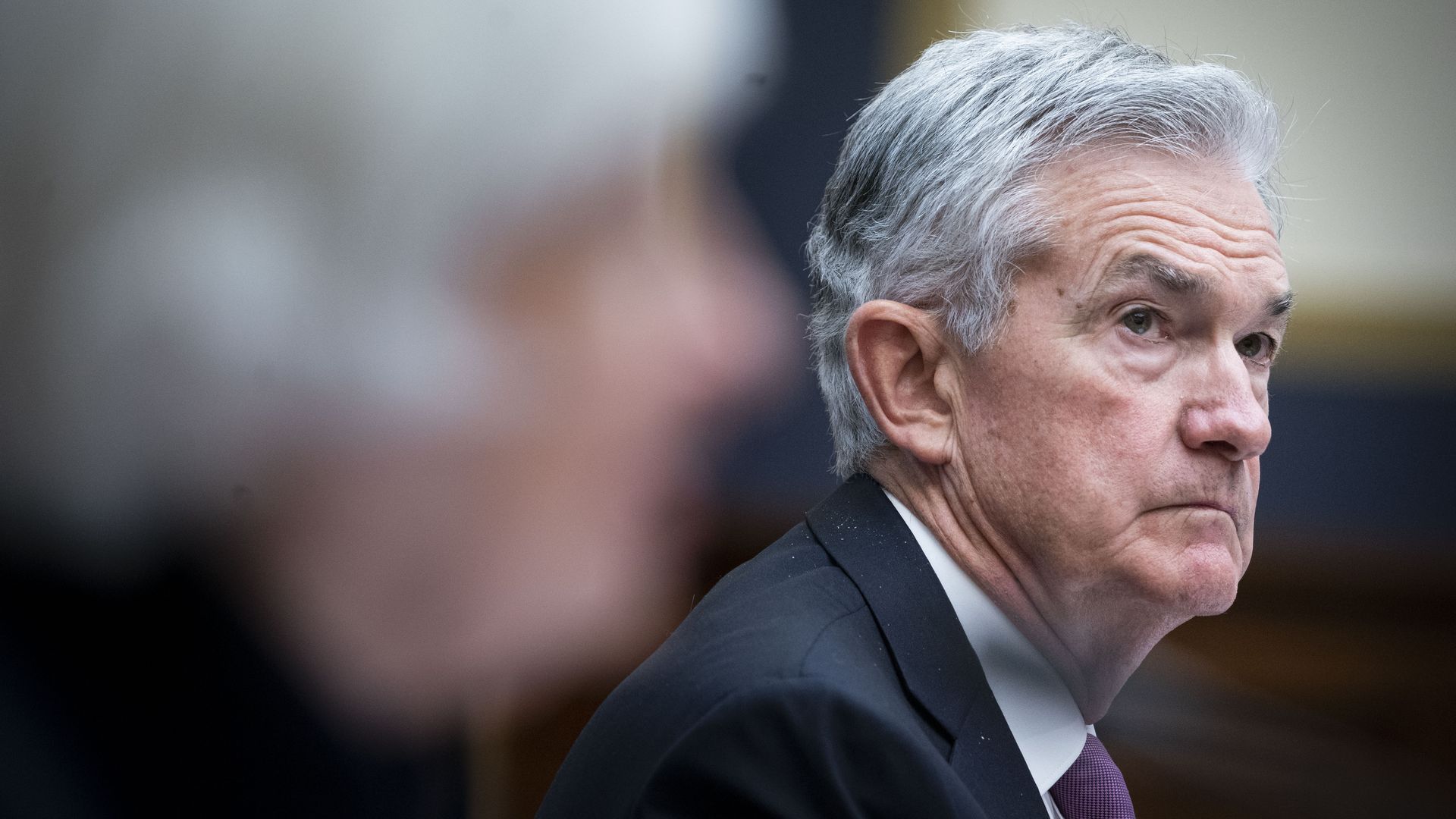Federal Reserve Chair Jerome Powell during a congressional hearing in September 2021.