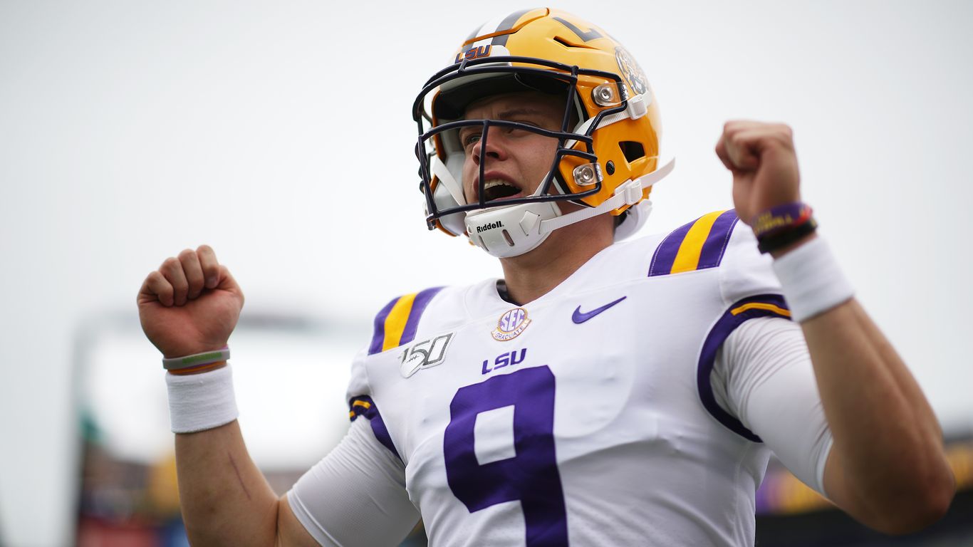 LSU edges past Alabama to college football's new No. 1