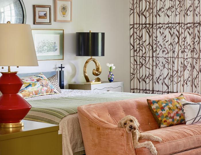 Charlotte Lucas Home Tour bedroom