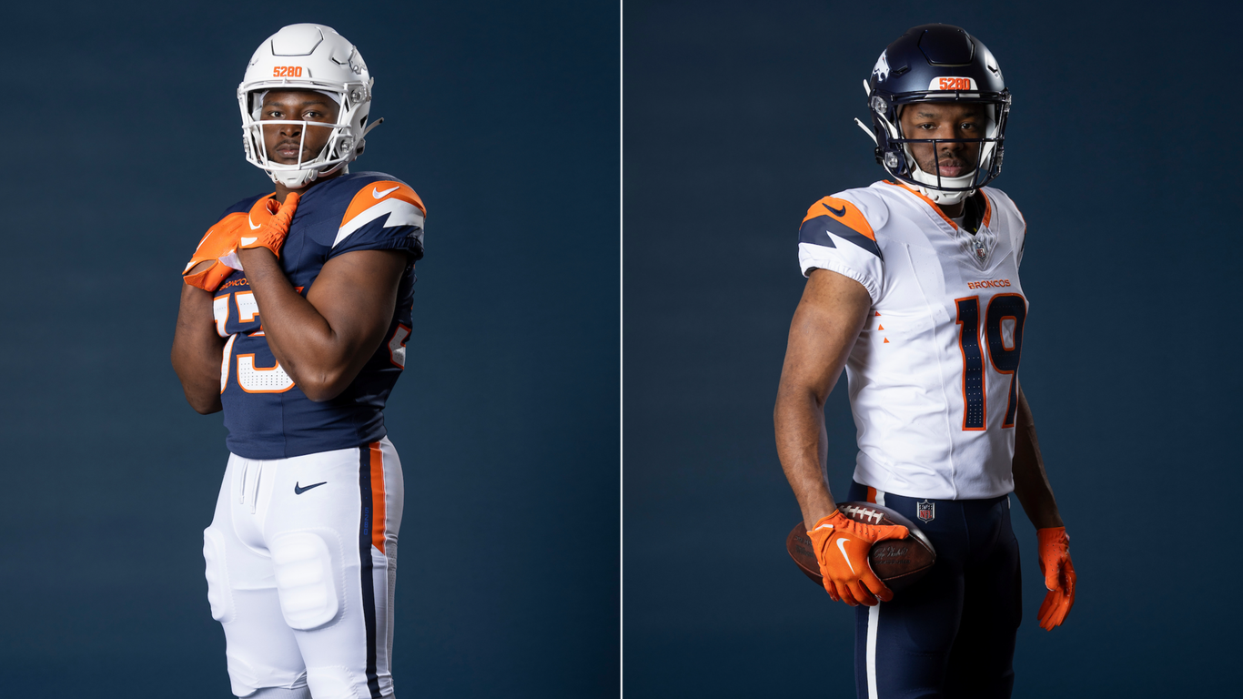 Denver Broncos release new uniform collection Axios Denver