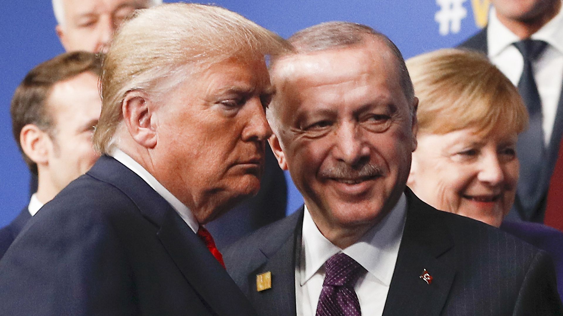 President Trump and Turkey's President Recep Tayyip Erdogan