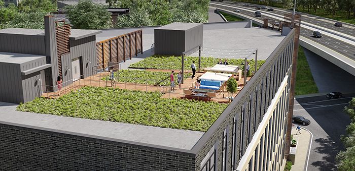 The Refinery rooftop