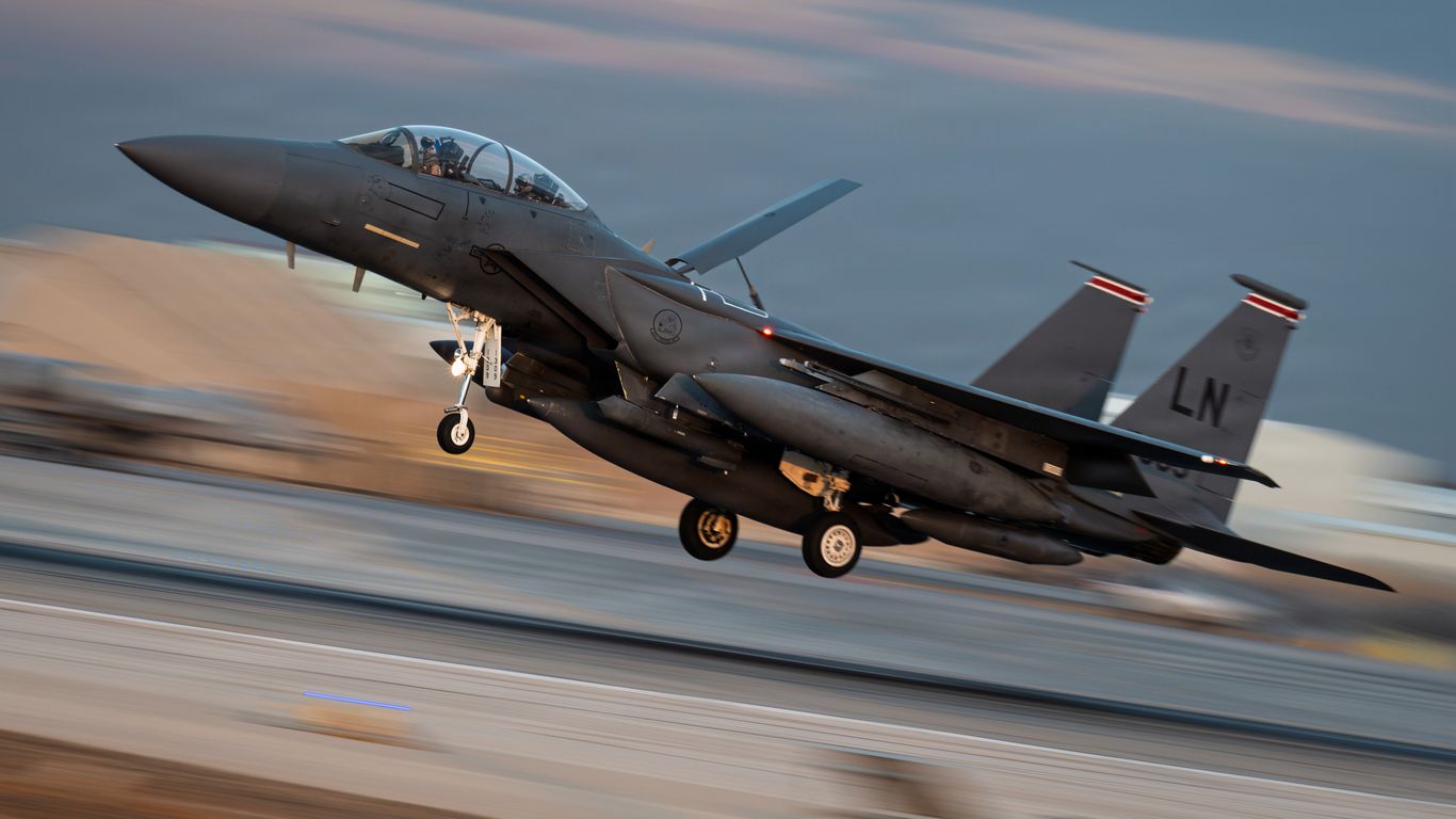 U.S. launched "air armada" to rescue F-15 crew in Iran