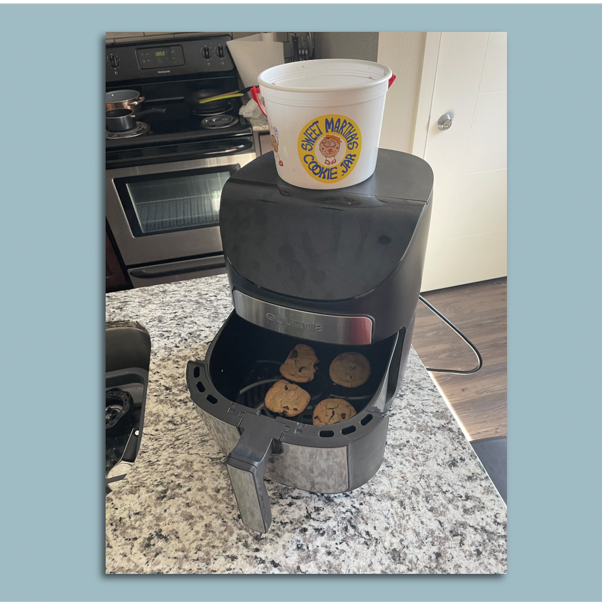 cookies and an air fyer