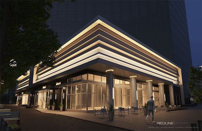 Bank of America Plaza Renovation along Tryon