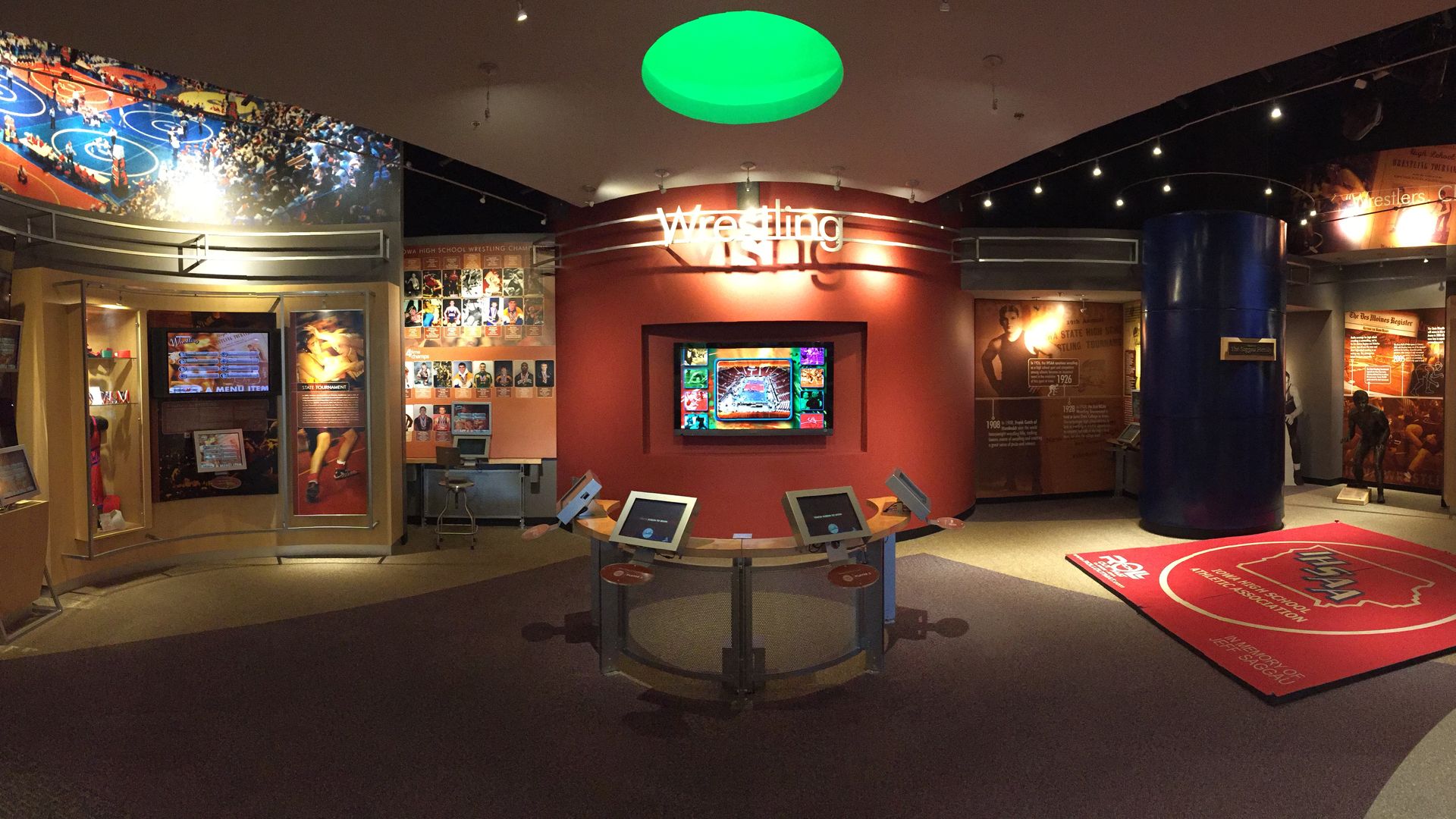 A photo from the Iowa Hall of Pride.