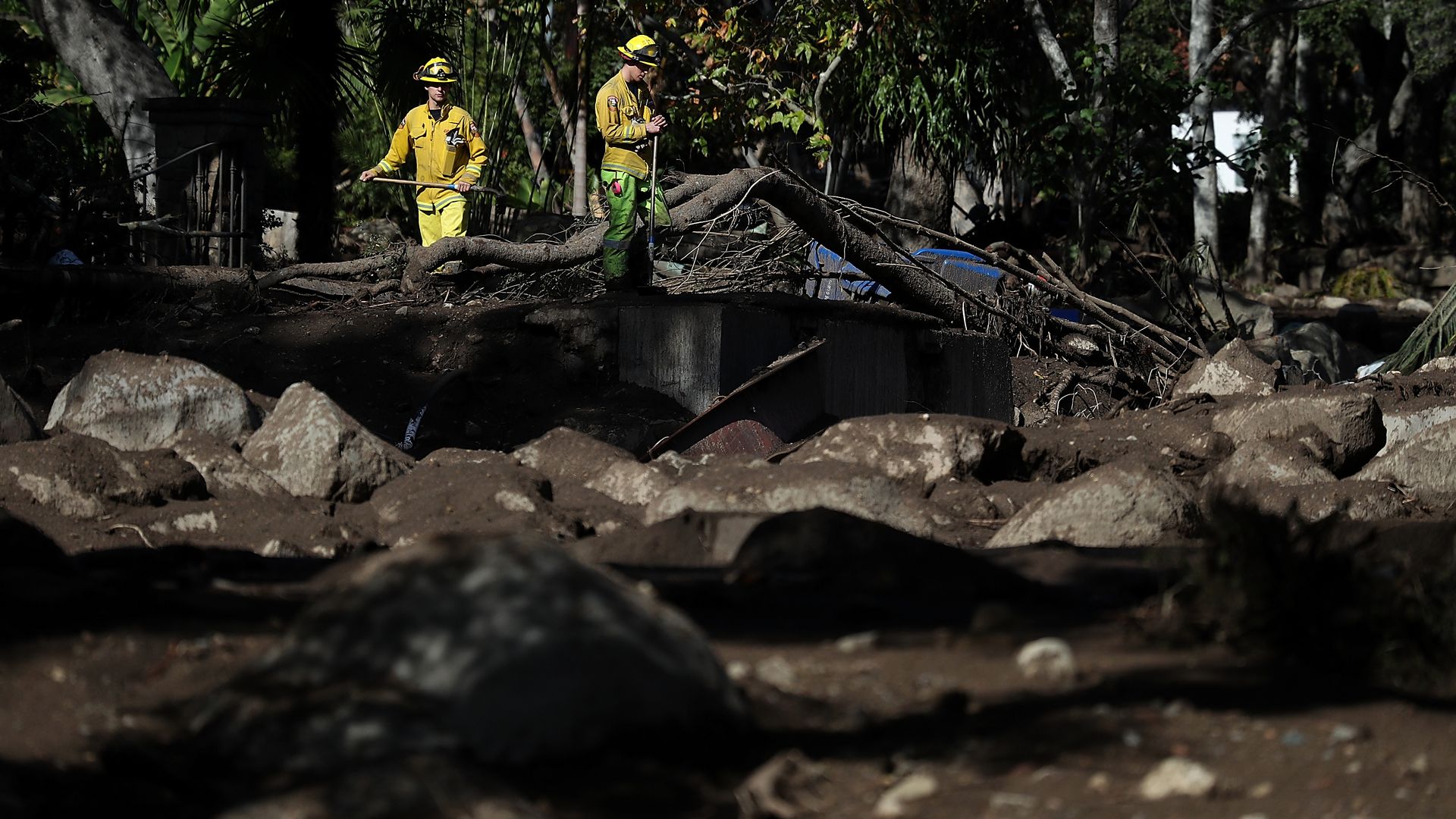 California mudslides
