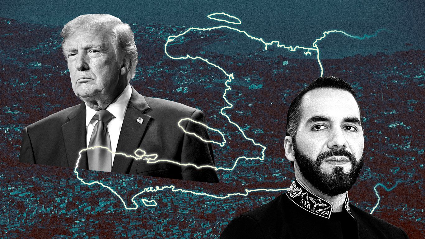 Scoop: Trump blesses El Salvador strongman's troop surge in Haiti
