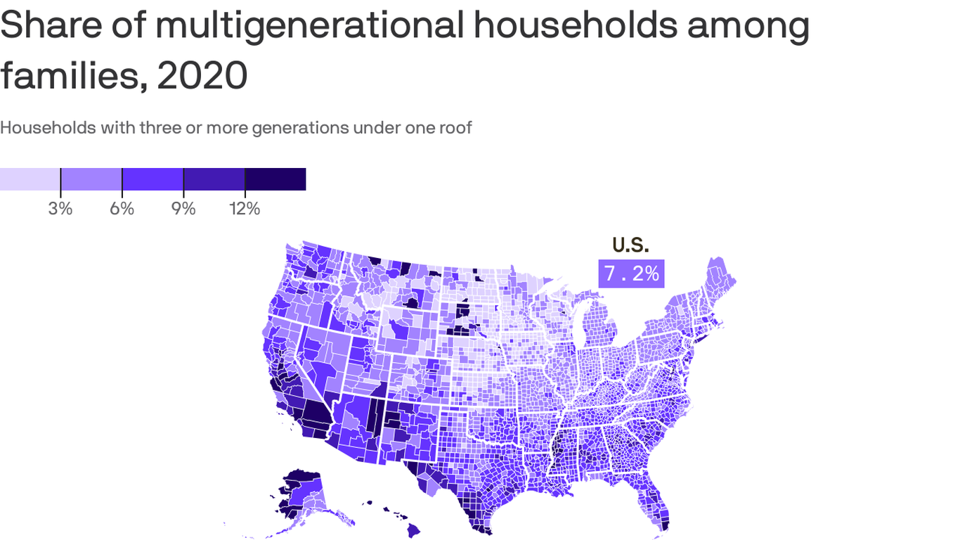 Why people in the Triangle are moving in with their parents - Axios Raleigh