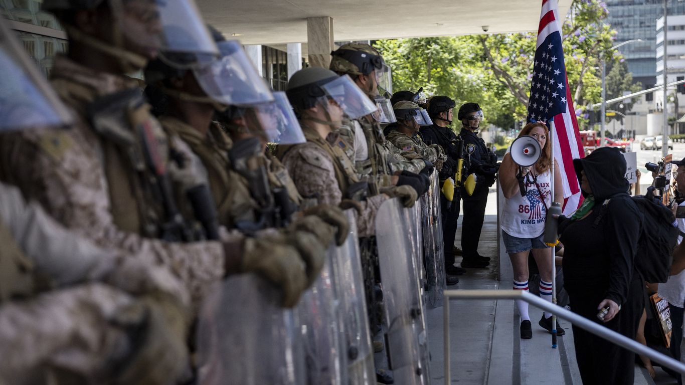 A tale of two Guards: Trump deploys D.C. troops as California trial kicks off