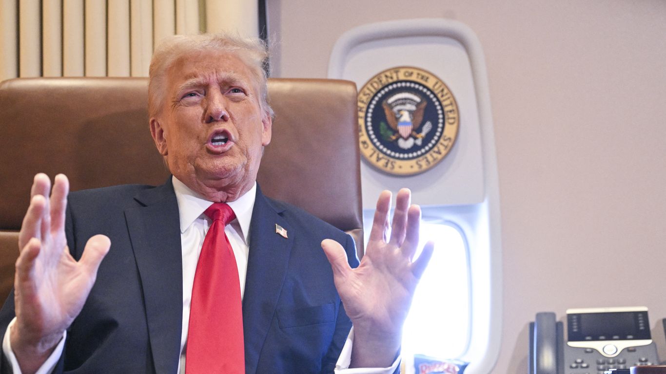 Trump says he'll announce 25% tariffs on steel and aluminum imports on Monday