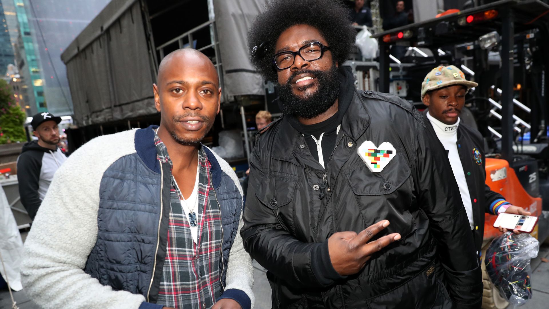 Dave Chappelle and Questlove