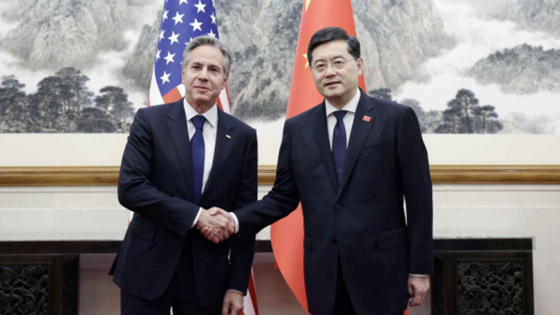 Chinese foreign minister Qin Gang meets with U.S. Secretary of State Antony Blinken