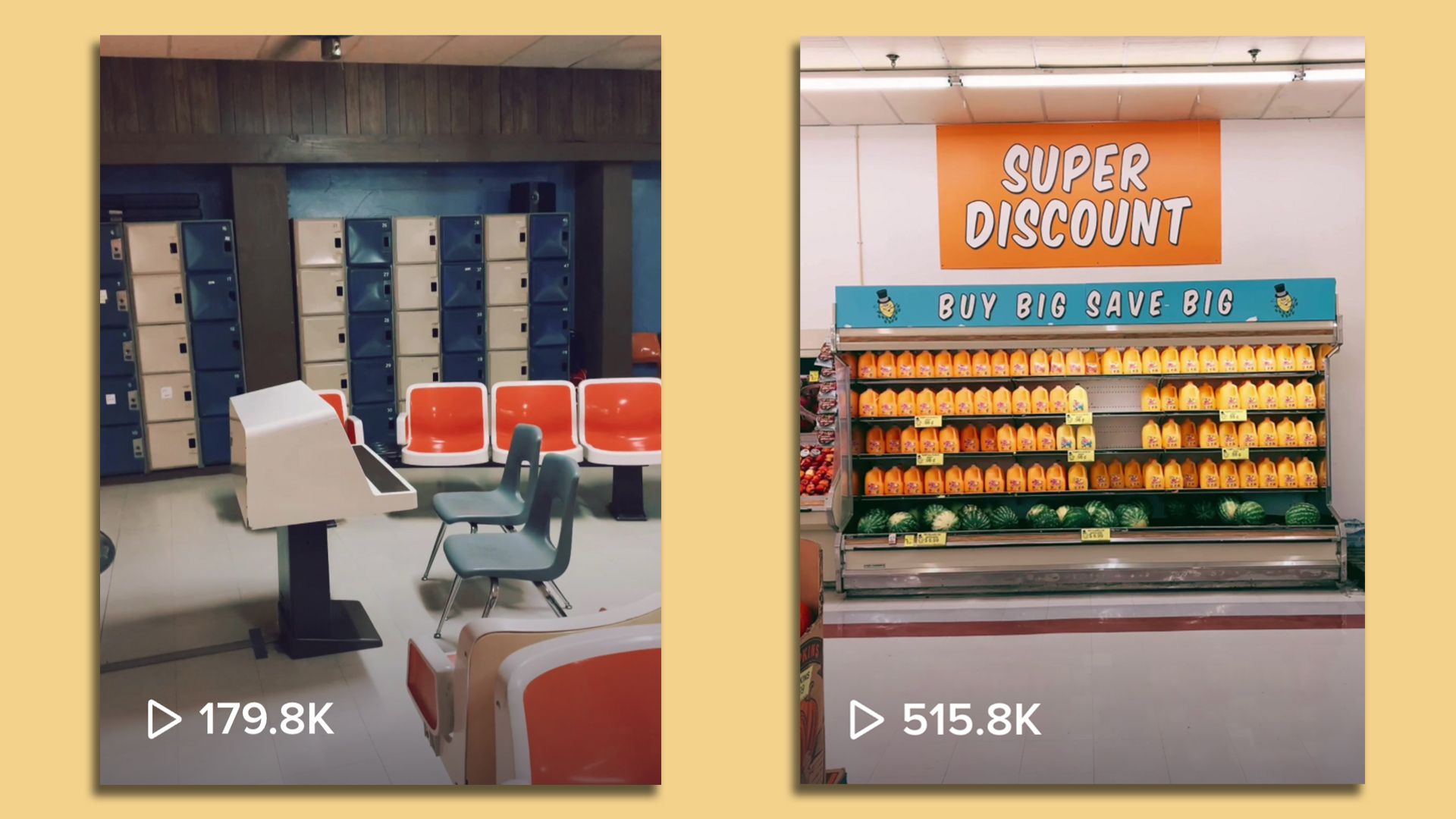 Screenshot of Tiktoks by @pineacre. 