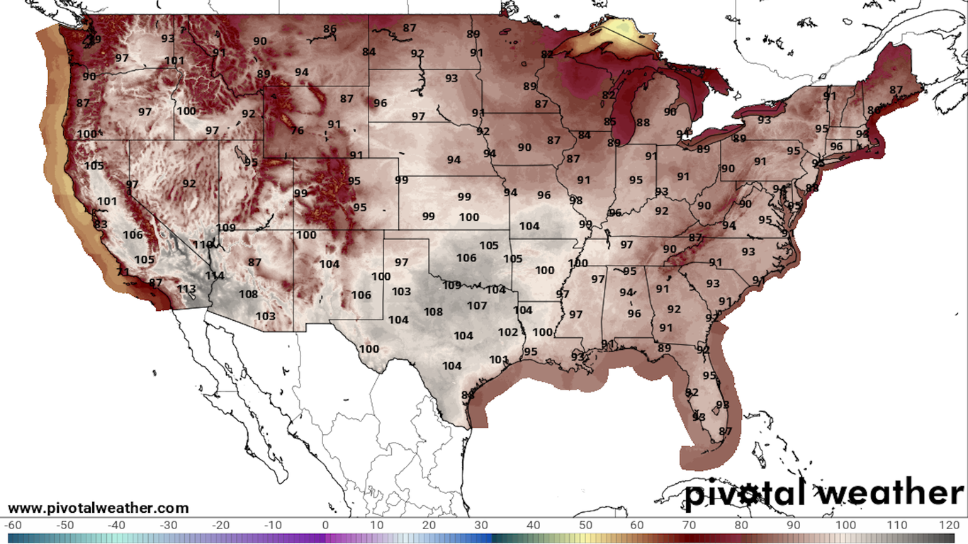 More Than 100 Million Americans Under Heat Warnings As Country Swelters ...