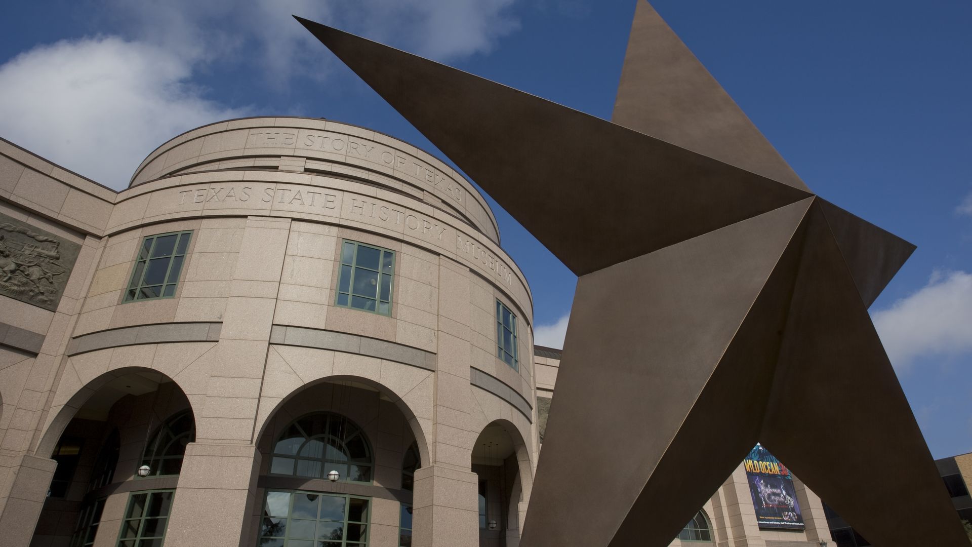 The Bullock Museum in Austin.