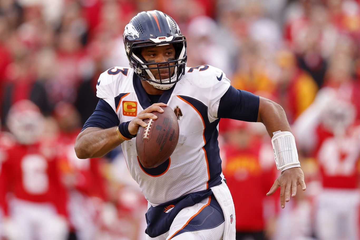 Russell Wilson took a loss at Arrowhead before season even started