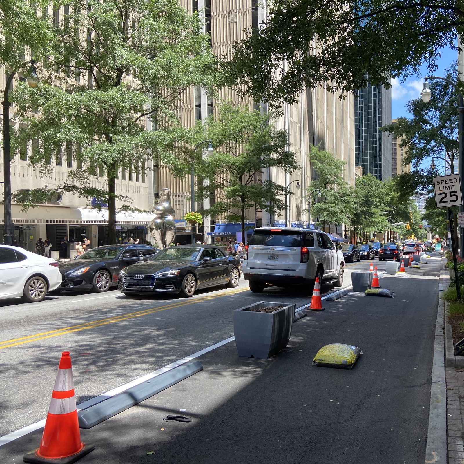 City plans to remove people-friendly project on Peachtree Street