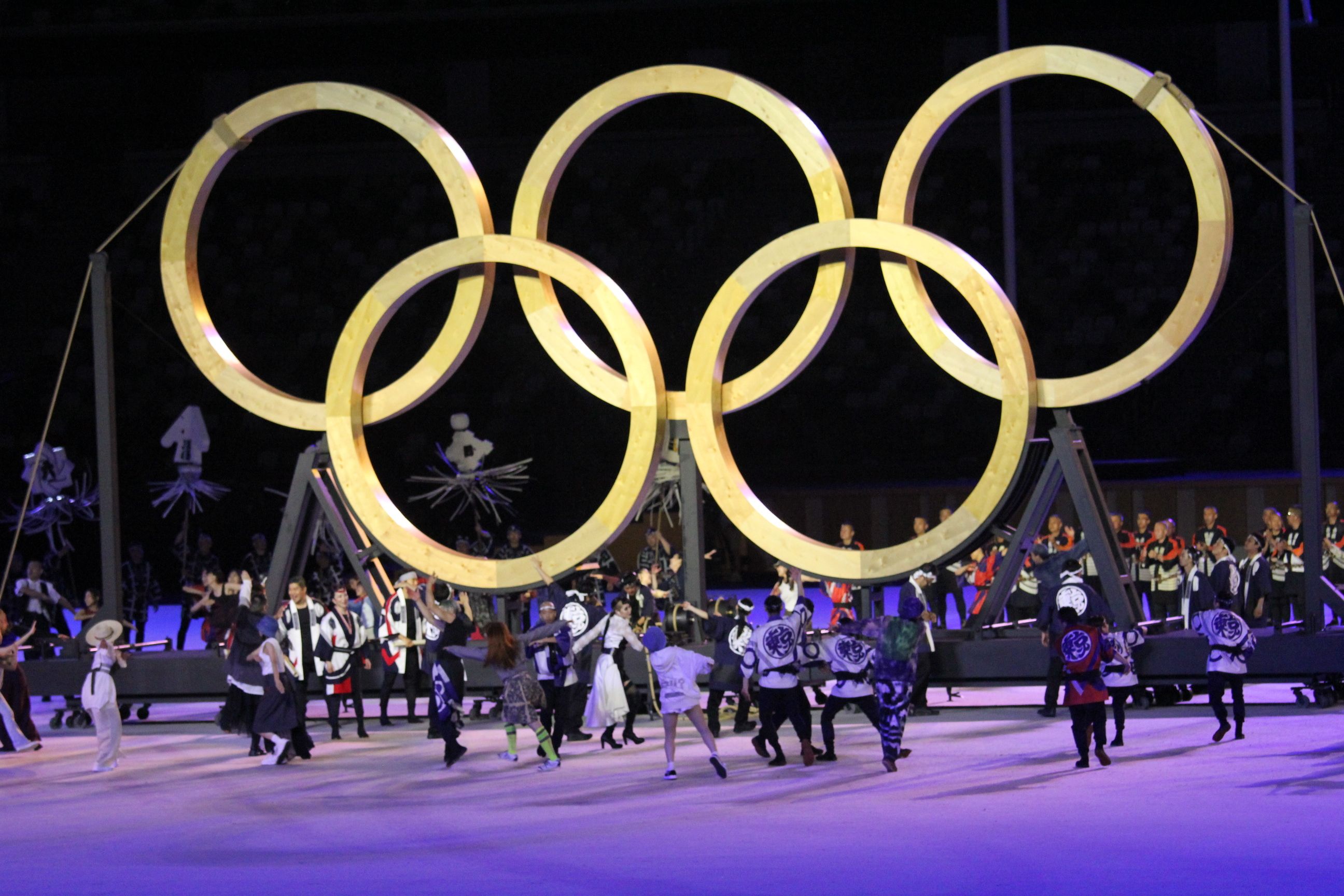 Image of the Olympic rings.