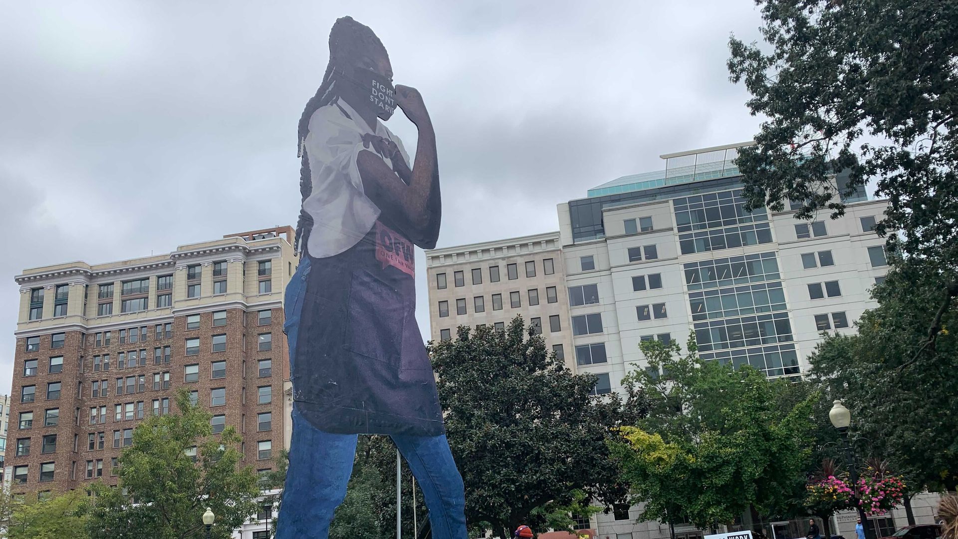 Tipped minimum wage rally in D.C.