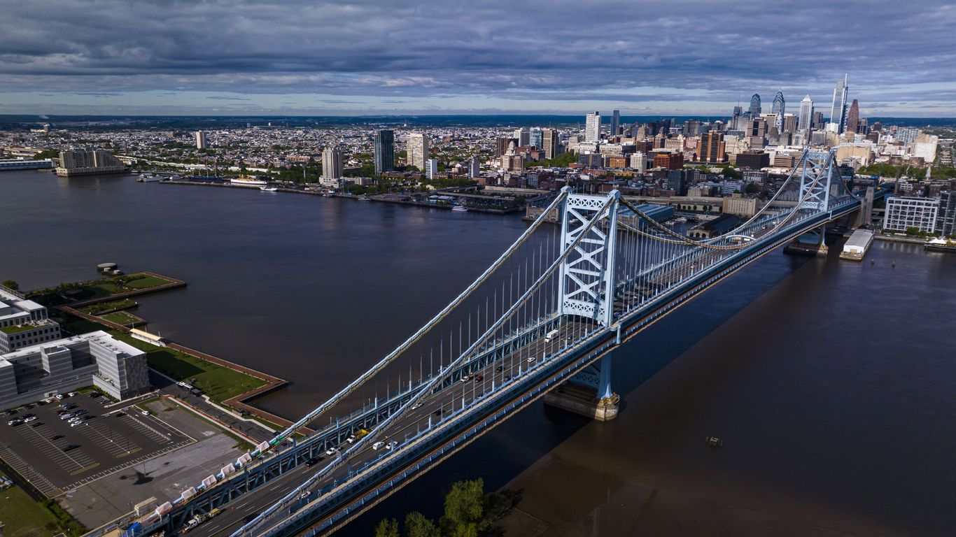 Walk across the Ben Franklin Bridge this weekend