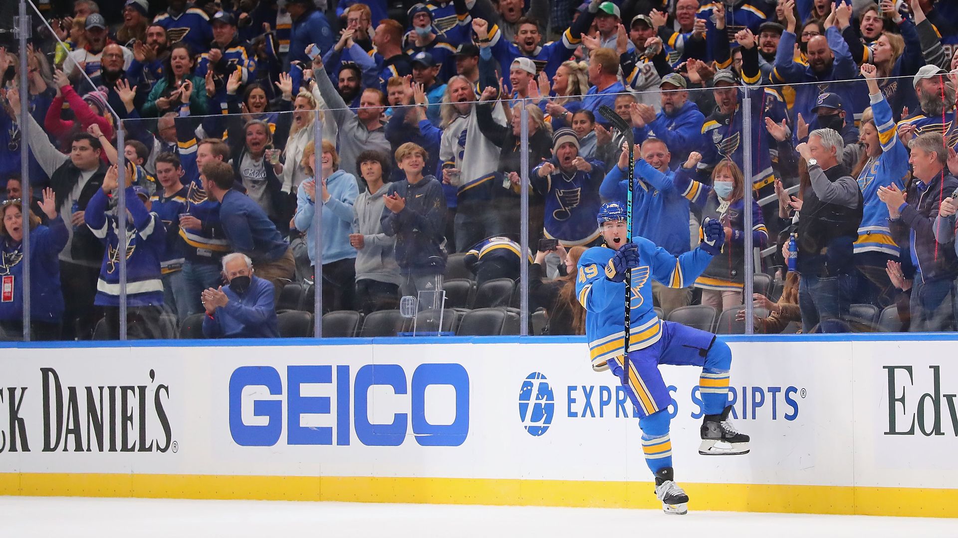 st louis blues celebrate