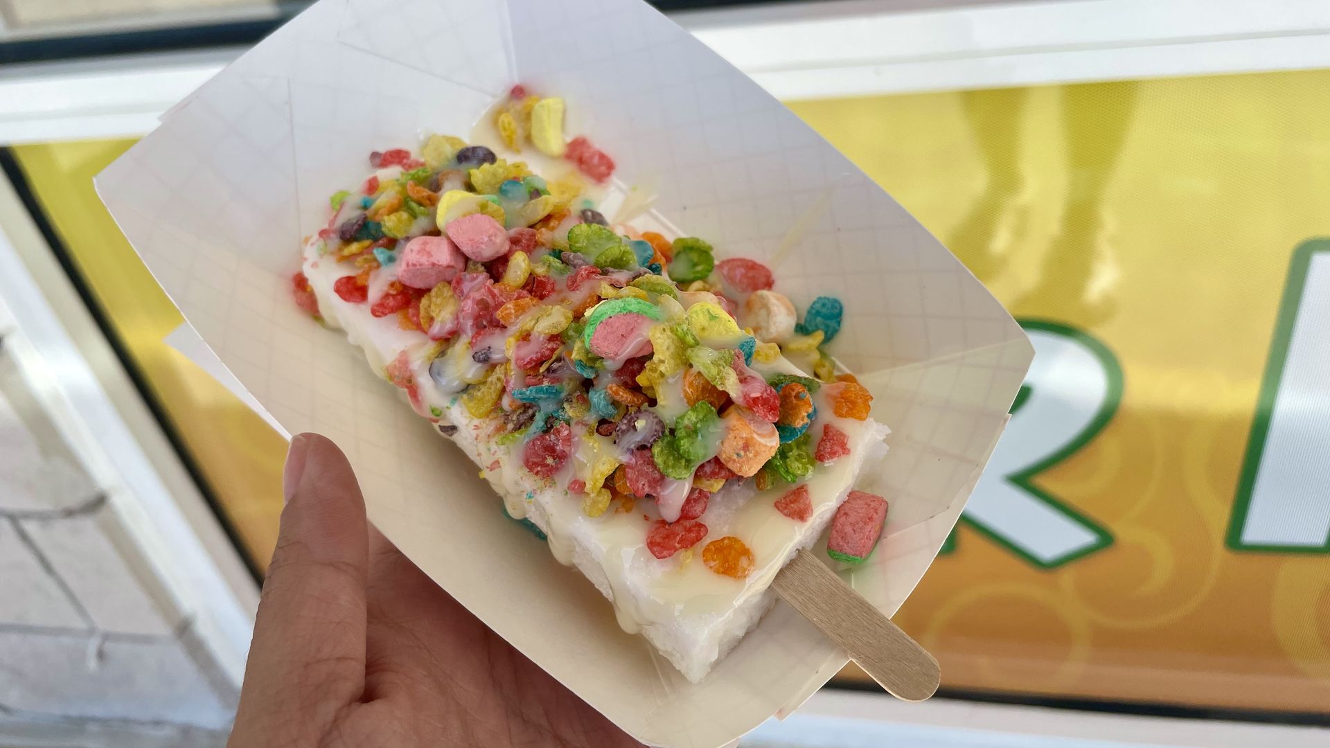 A paletas from Mango's in Ankeny.