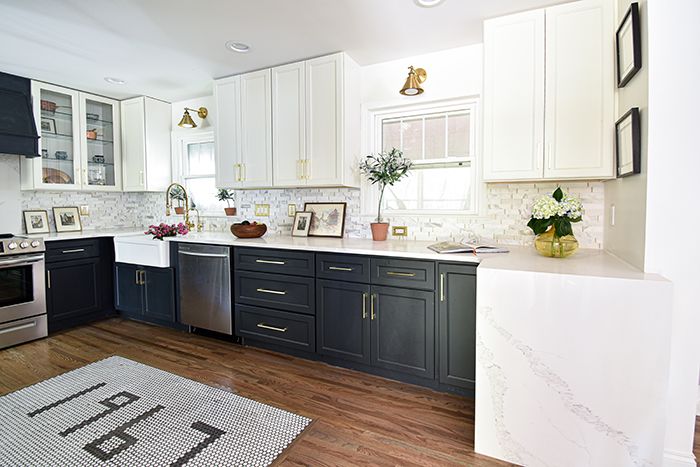 Mint Hill colonial remodel kitchen 1