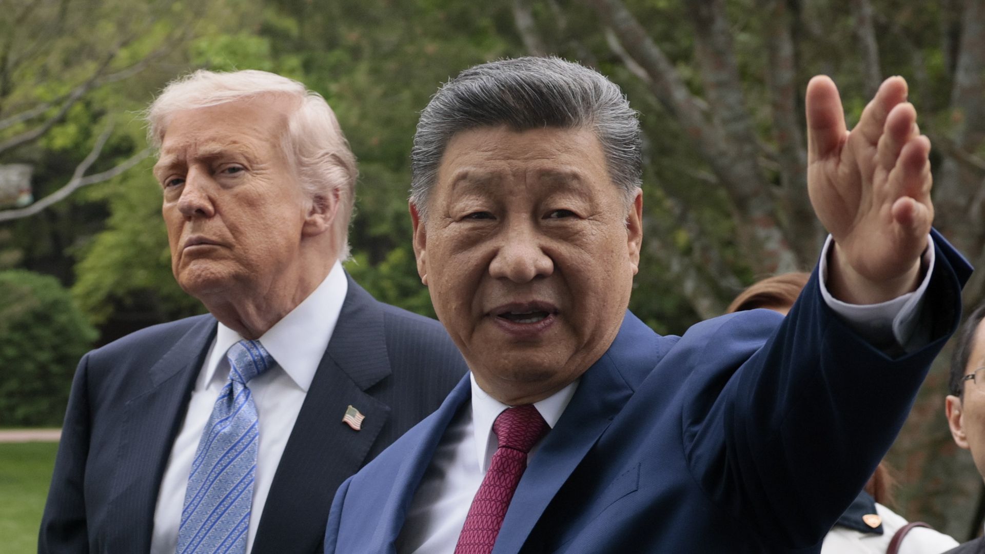 Trump and Xi