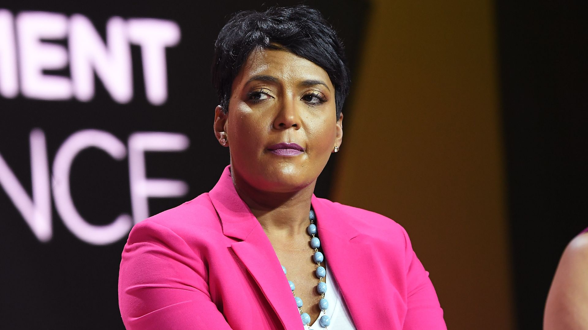 Atlanta Mayor Keisha Lance Bottoms speaking in New Orleans in July 2018.