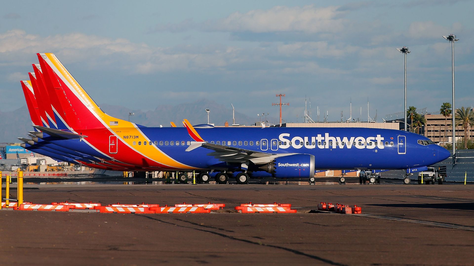 Southwest jets