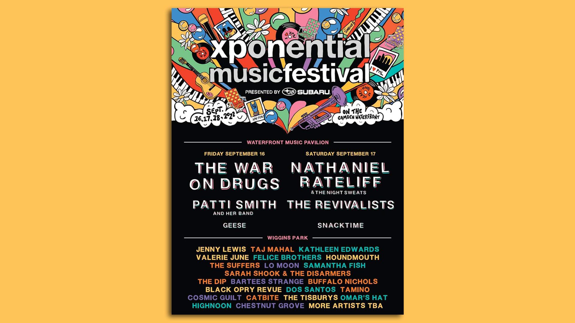 XPoNential Music Festival flyer