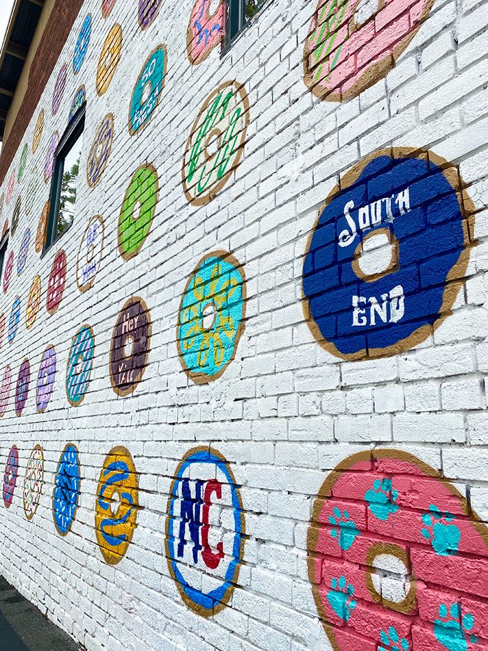 Krispy Kreme Doughnut Mural