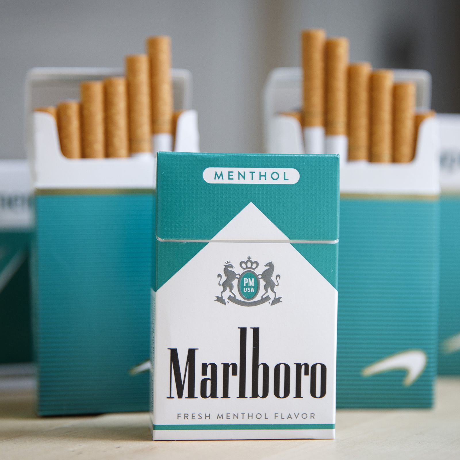 Marlboro Cigarettes, Blue Pack, Menthol, Cigarettes