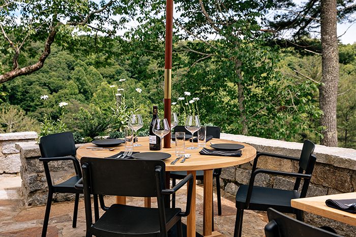 skyline lounge midcentury modern hotel