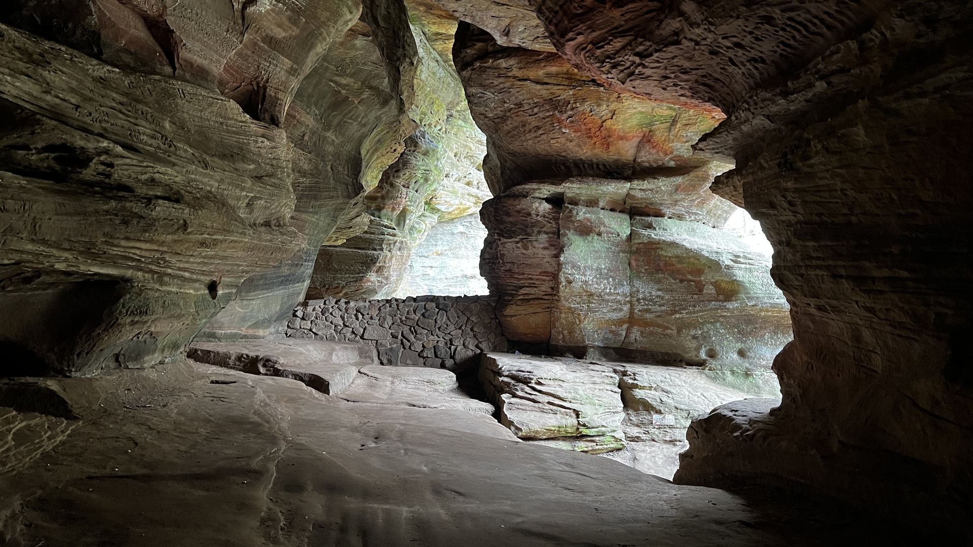 A cave at a state park.