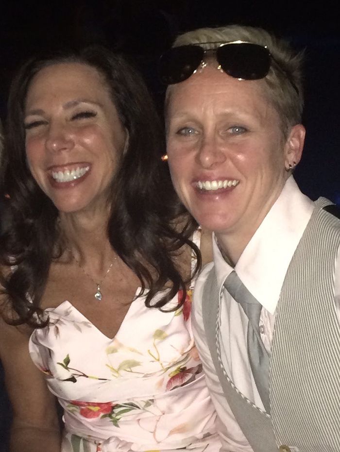 Trish Boyles and Grace Sander