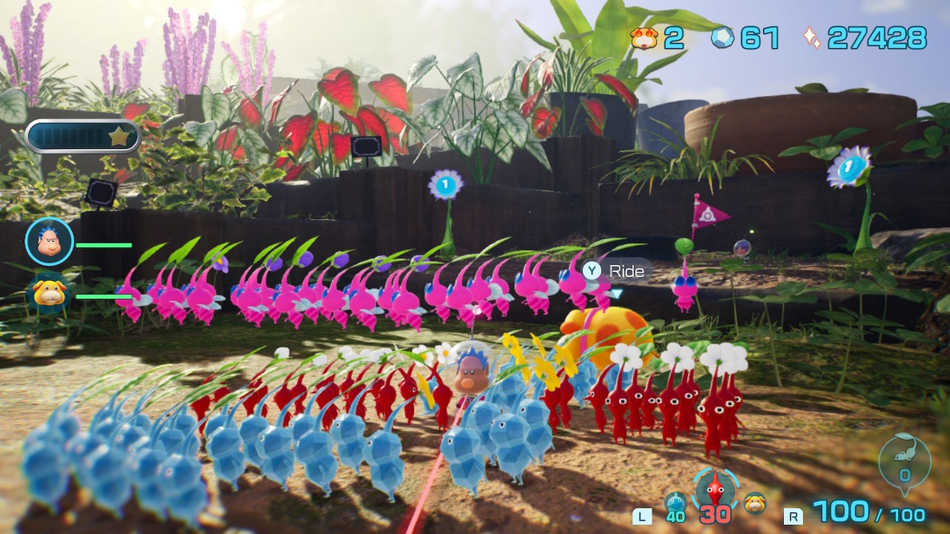 Nintendo Land - (Co-op) Pikmin Adventure (Part 1) 